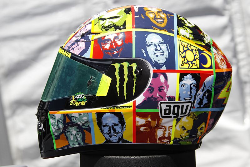 El piloto de Fiat Yamaha ha querido acordarse también de quienes le han apoyado durante su lesión.