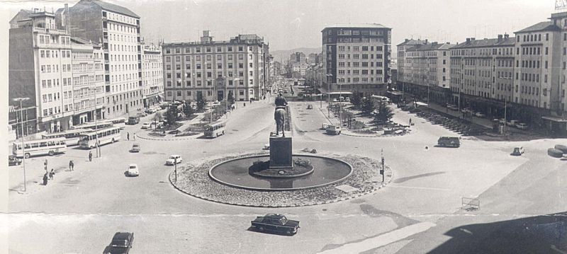 Así era Ferrol - Plaza de España