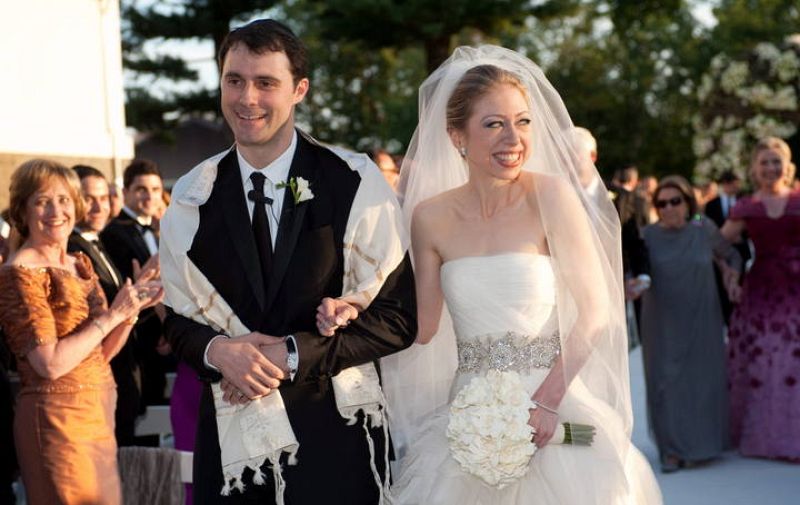 La ceremonia se ha celebrado por el rito judío y por el metodista. 