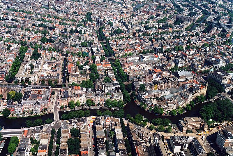 Canáles del s. XVII en Amsterdam