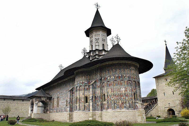 Iglesia de la Resurreción del Monasterio de Sucevita, en Rumanía