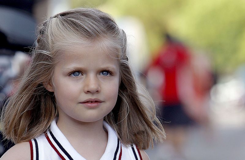 La infanta Leonor, durante sus vacaciones en Mallorca