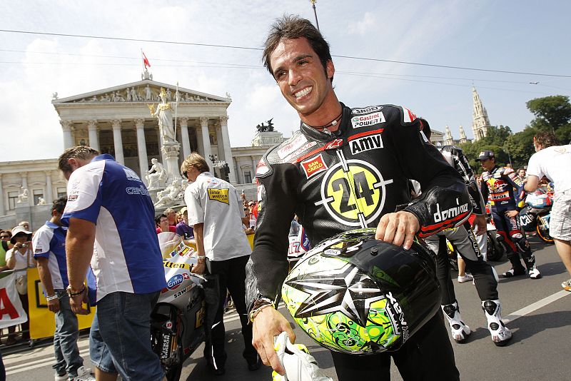 El líder de Moto2, Toni Elías, también estuvo en Austria.