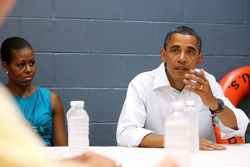 OBAMA VISITA FLORIDA PARA EVALUAR EL IMPACTO DEL VERTIDO EN LA ZONA