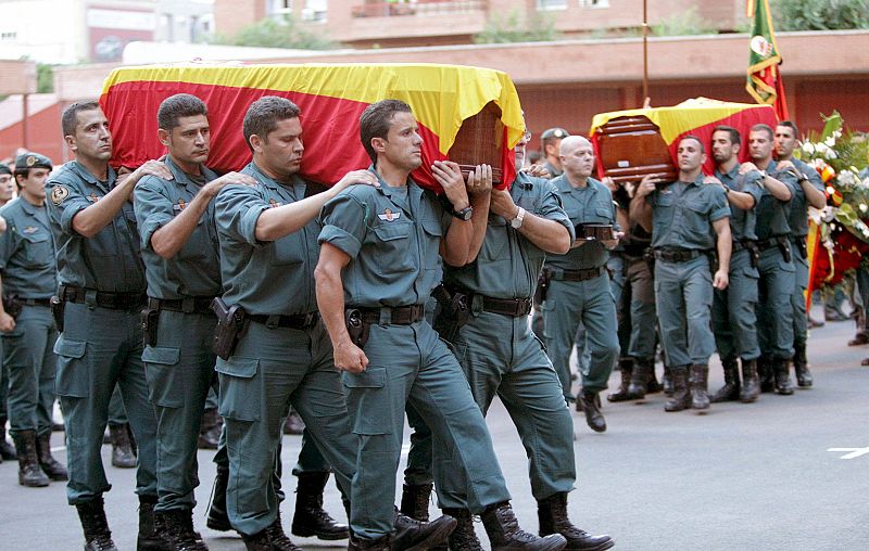 FUNERAL POR LOS GUARDIAS CIVILES ASESINADOS EN AFGANISTAN