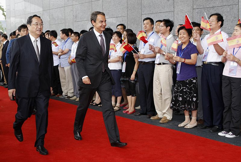 Zapatero en Shangai