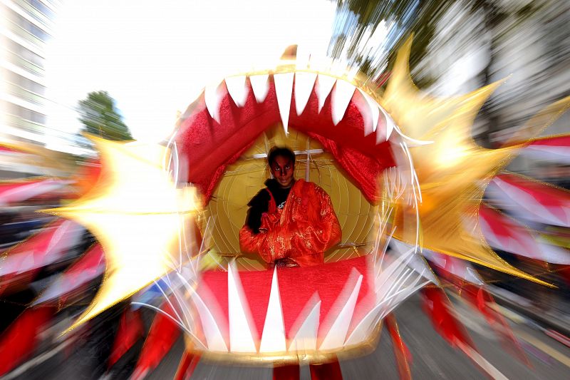 El colorido y la originalidad está garantizado en este desfile