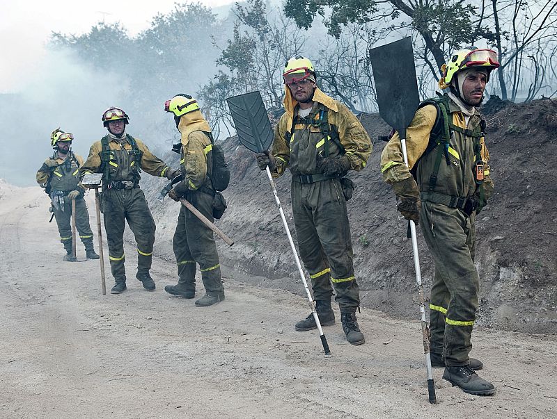 INCENDIO EN CONCENLLO DE LAZA