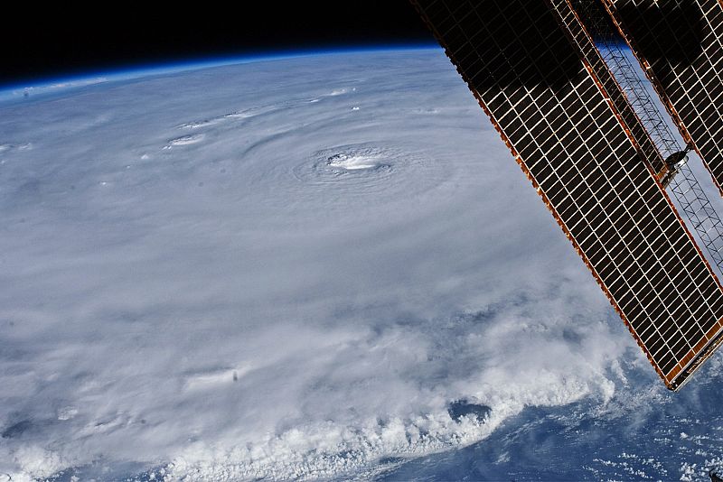 NASA handout image of Hurricane Earl
