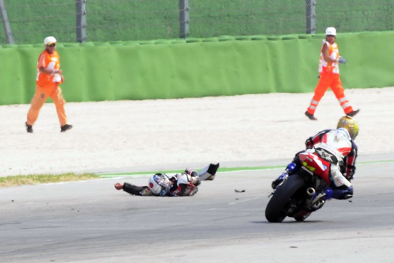 El accidente se ha producido en la duodécima curva.