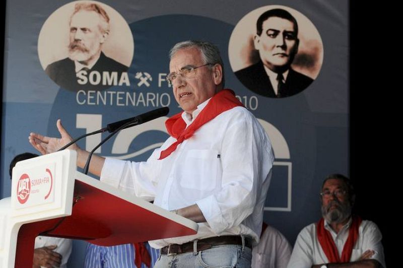 Alfonso Guerra en la XXXI fiesta Minera de Rodiezmo