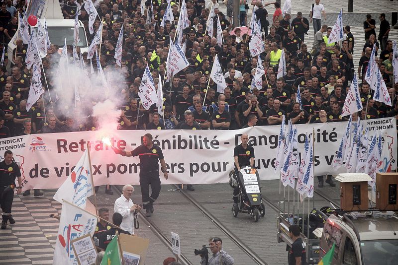 HUELGA NACIONAL EN FRANCIA