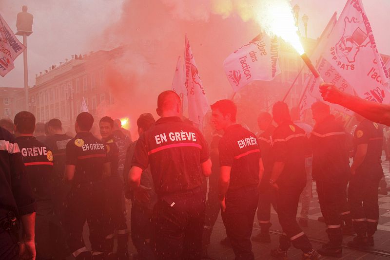 Huelga general en Francia