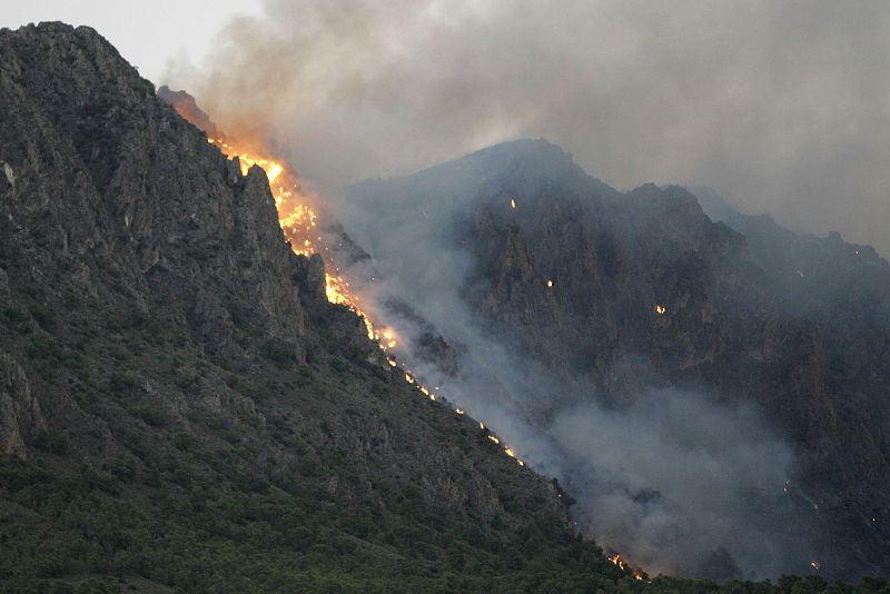 Unas 650 personas trabajan en las labores de extinción.