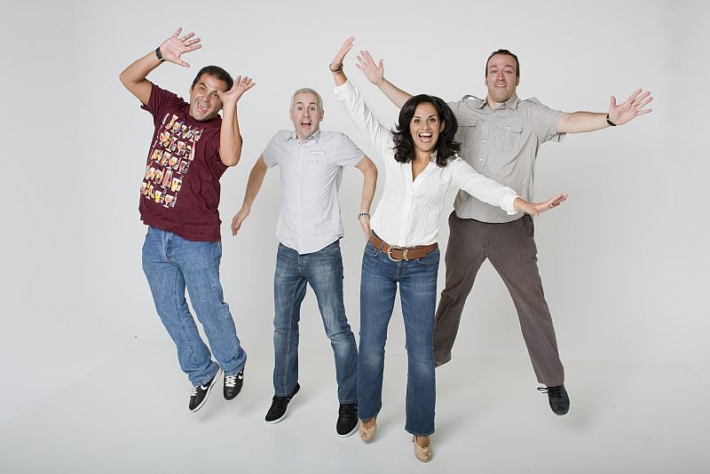 Manuel Bonilla, Txemi Kintana, Noemi Hernández e Ismael Alonso.