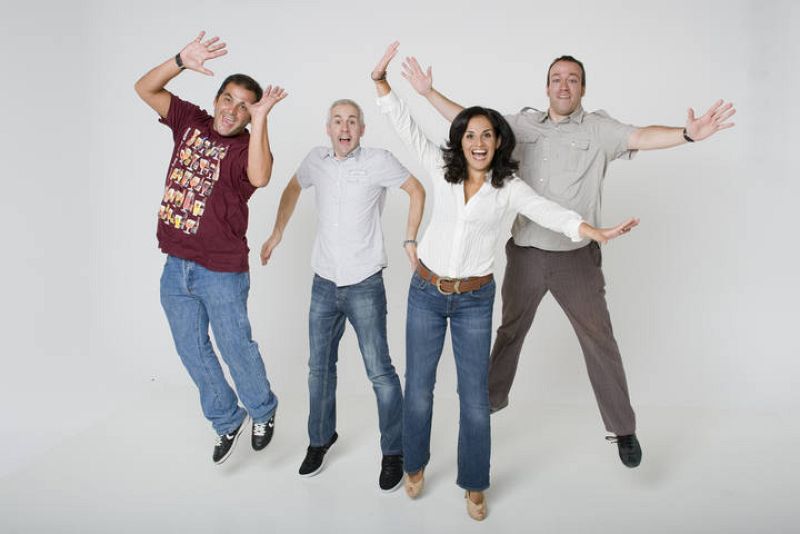 Manuel Bonilla, Txemi Kintana, Noemi Hernández e Ismael Alonso.