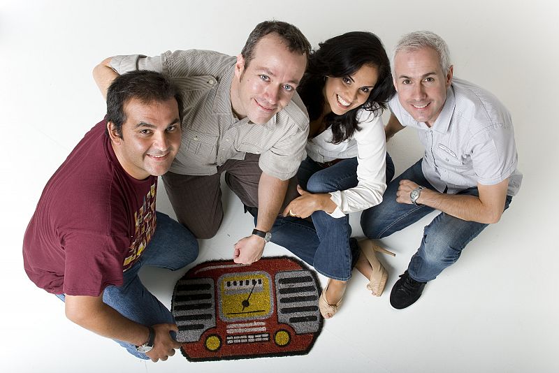 Manuel Bonilla, Ismael Alonso, Noemi Hernández y Txemi Kintana.