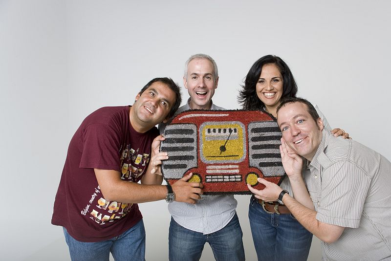 Manuel Bonilla, Txemi Kintana, Noemi Hernández e Ismael Alonso.