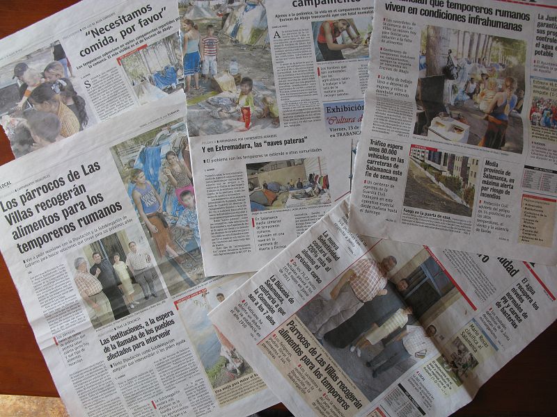 La presencia de rumanos en Las Villas ocupó las portadas de este verano