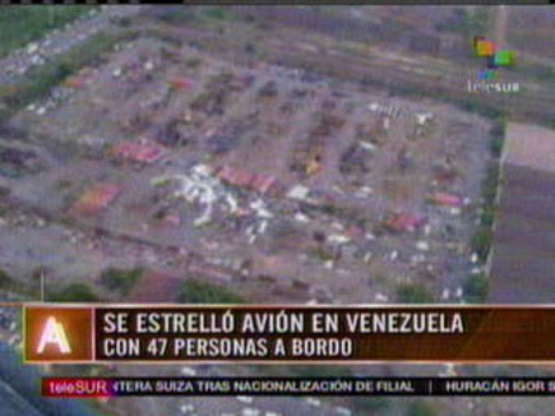 UNOS 23 SOBREVIVIENTES "MALHERIDOS" EN ACCIDENTE AÉREO EN VENEZUELA