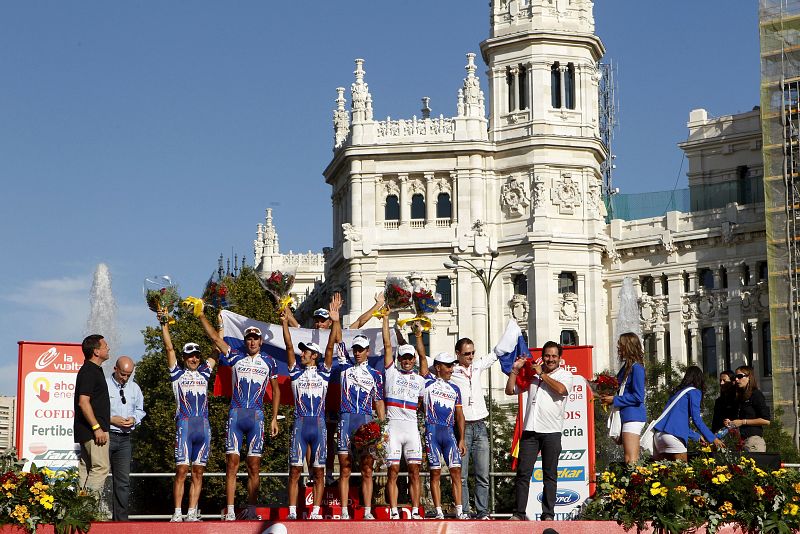 ÚLTIMA ETAPA DE LA VUELTA CICLISTA A ESPAÑA