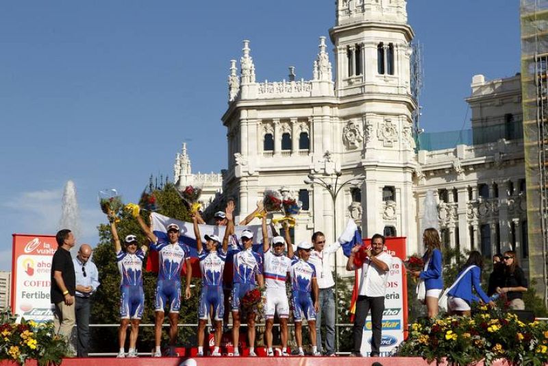 ÚLTIMA ETAPA DE LA VUELTA CICLISTA A ESPAÑA