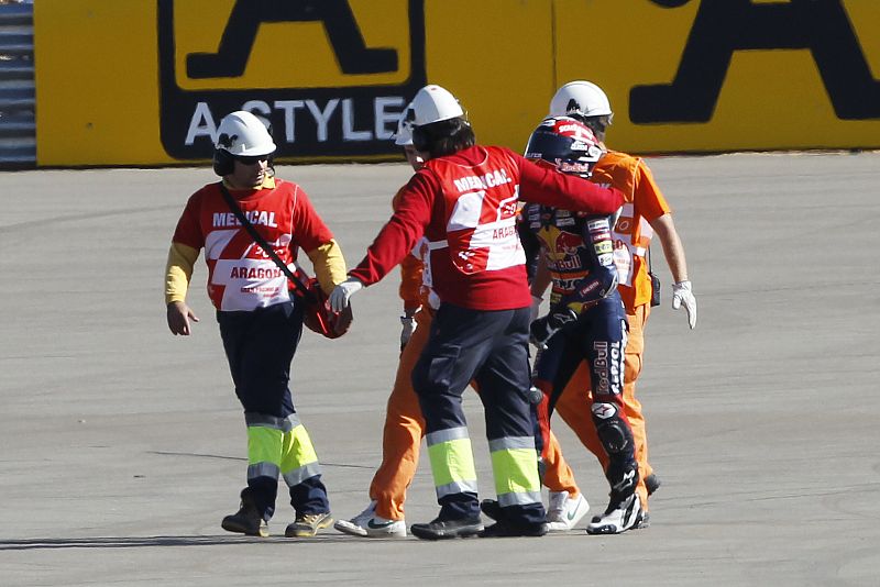 Marc Márquez ha perdido la primera plaza de la general, que ahora ocupa Terol.