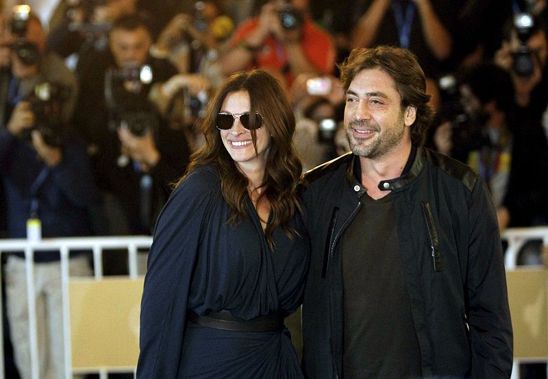 JULIA ROBERTS Y JAVIER BARDEM EN EL FESTIVAL DE CINE DE SAN SEBASTIÁN