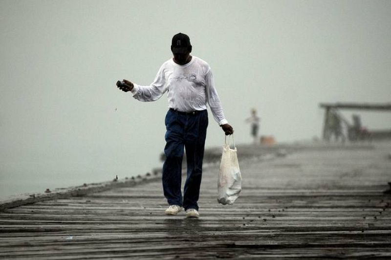 La lluvia ha dificultado la visibilidad en Honduras