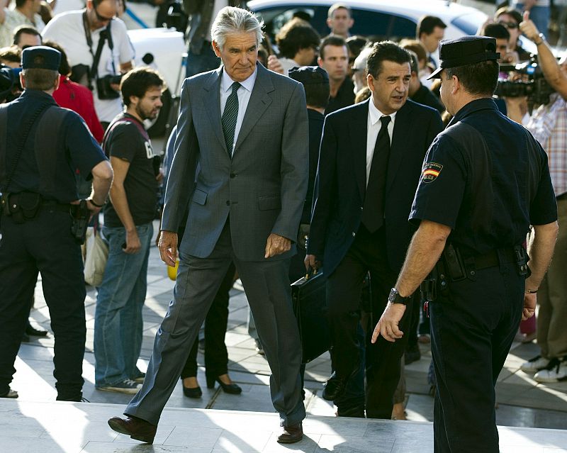 El constructor José Ávila Rojas llega a la Audiencia Provincial de Málaga