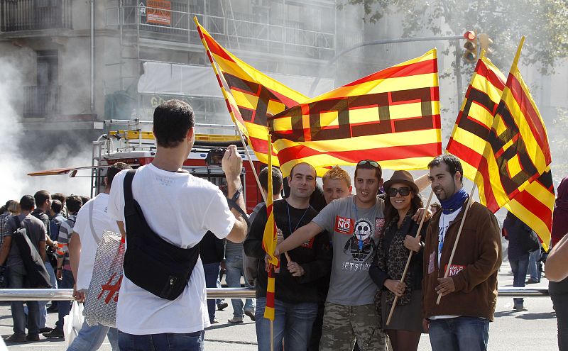 Protestas en Barcelona