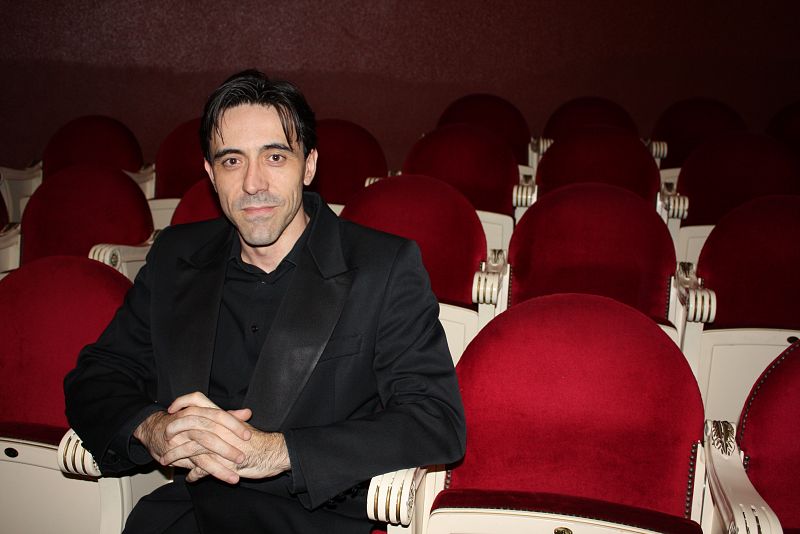Israel Elejalde en las butacas del Teatro Español