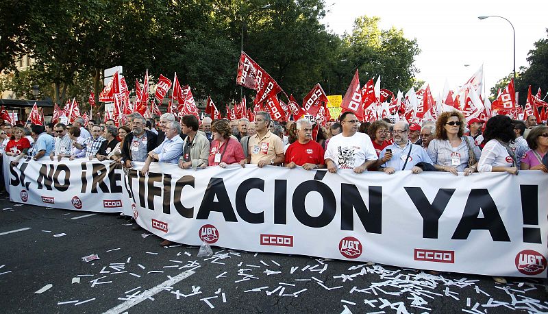 "Así No, Rectificación Ya" era el lema de la manifestación de este 29-S