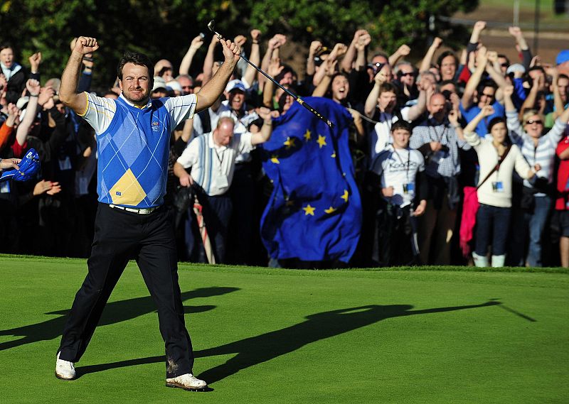 Graeme McDowell fue el privilegiado que sumó el último punto.