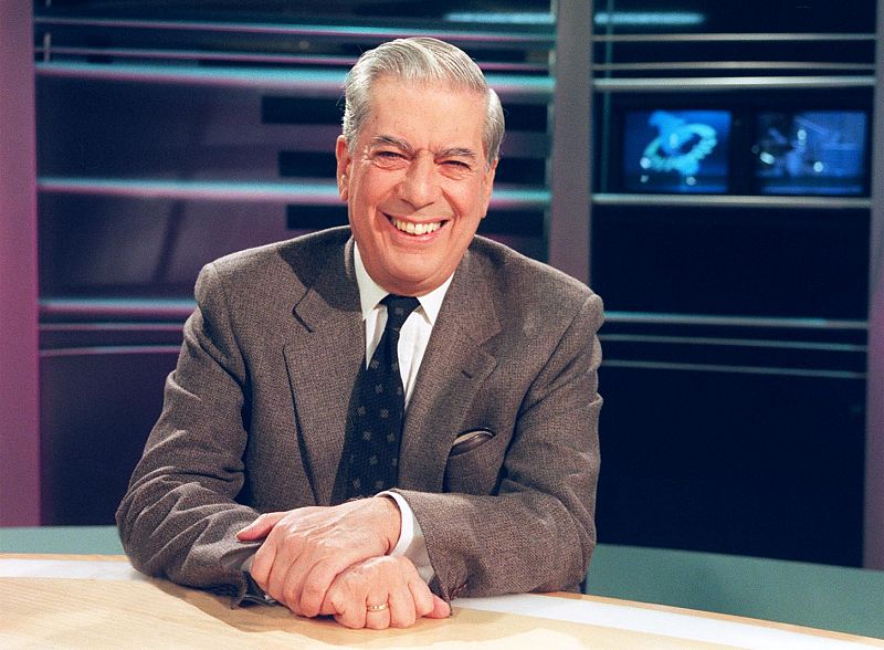 Vargas Llosa aparece en el programa de tve "Milenio".