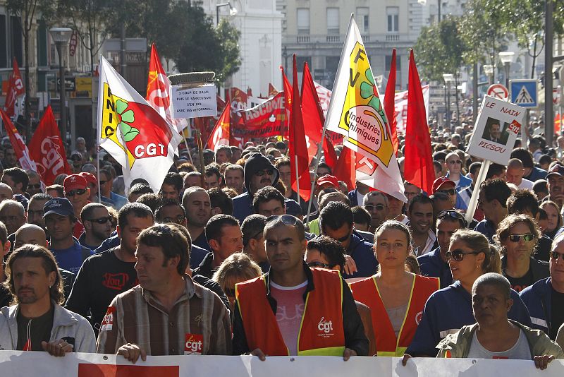 Huelga general en Francia