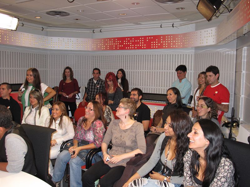 Juanes, duarante el encuentro con fans en RTVE.es