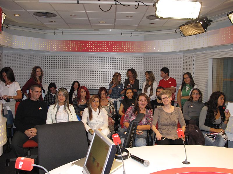 Juanes, durante el encuentro con fans en RTVE.es
