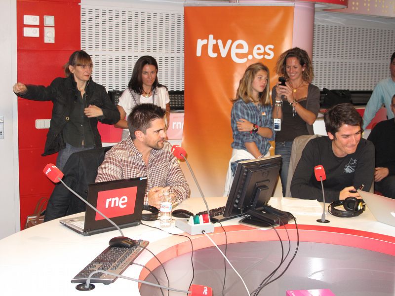 Juanes, durante el encuentro con fans en RTVE.es