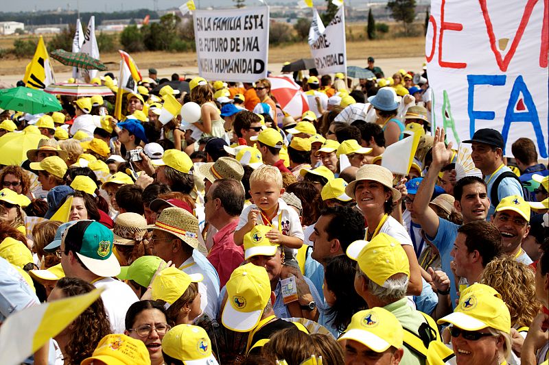 Benedicto XVI en Valencia en el V Encuentro Mundial de las Familias