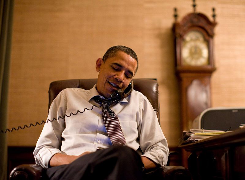 El presidente Barack Obama telefoneó a Boehner  en la noche electoral al conocer que se convertiría en el nuevo Speaker.