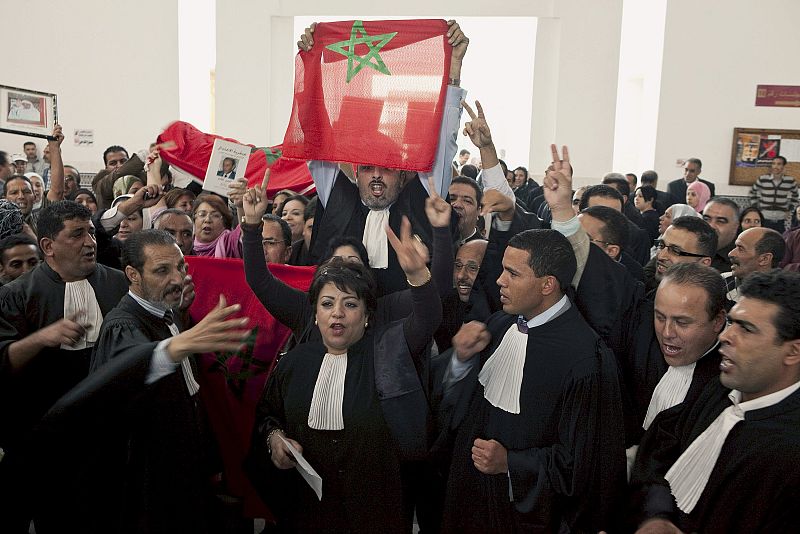 El problema ha estado en el interior de la sala del tribunal