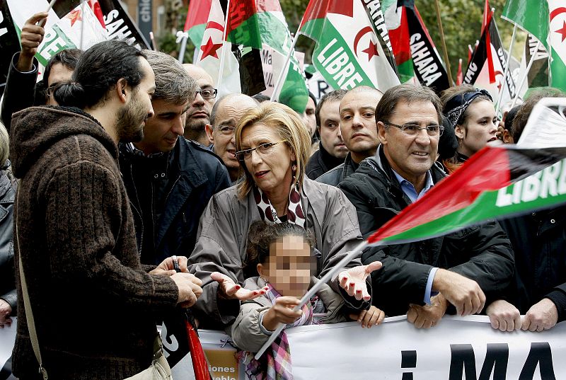 SÁHARA OCCIDENTAL-PROTESTAS/MADRID