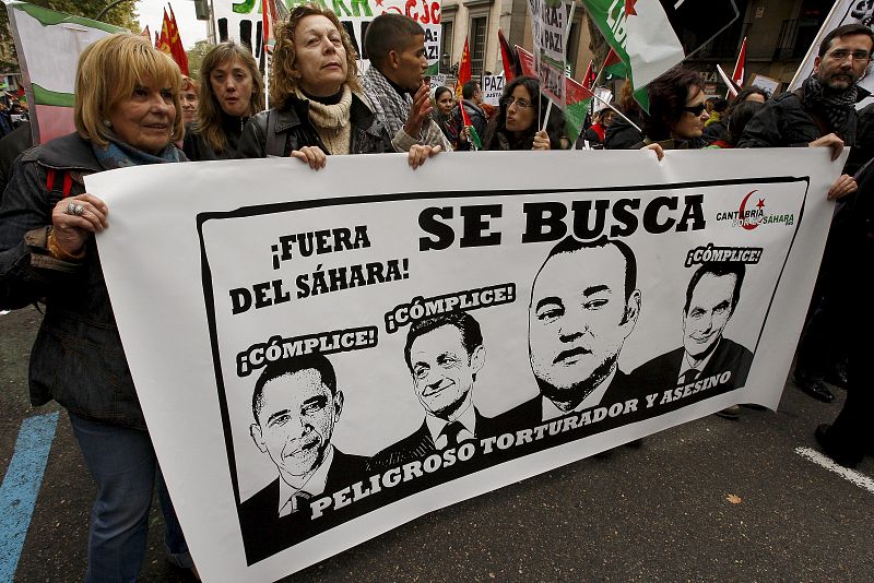 SÁHARA OCCIDENTAL-PROTESTAS/MADRID