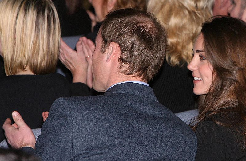 Guillermo y Kate en un acto oficial