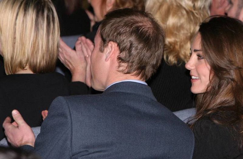 Guillermo y Kate en un acto oficial