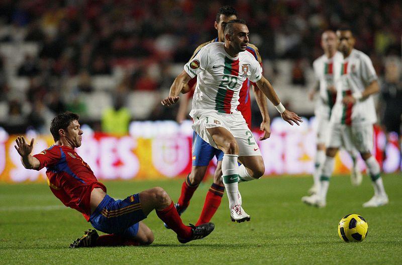 Martins fue el autor del 1-0 de Portugal al filo del descanso