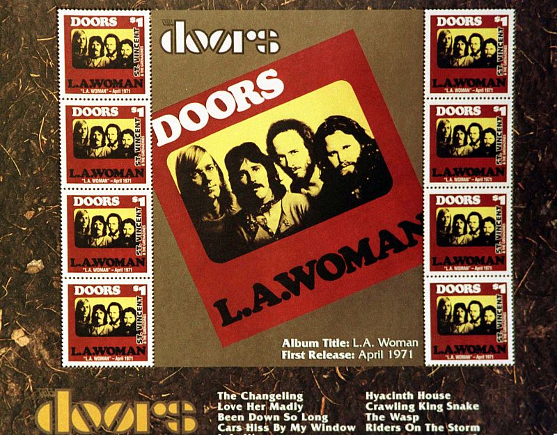 In a tribute to the 30th anniversary of the first album release by the rock group The Doors, a serie..