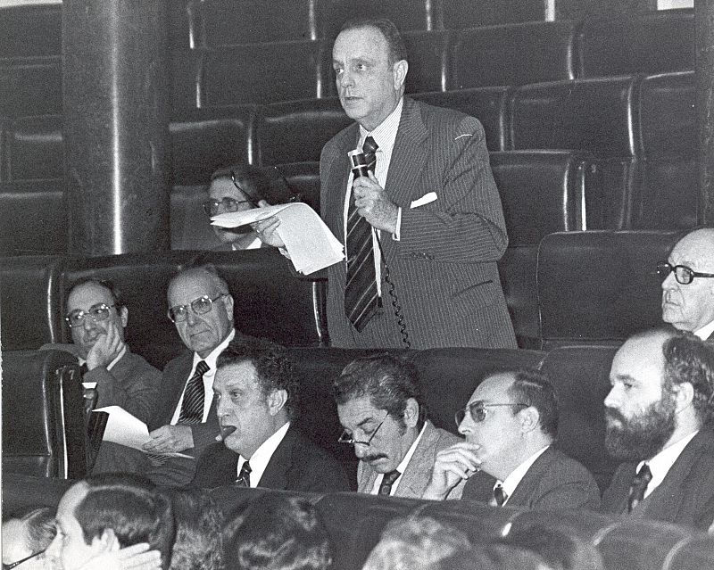 Fraga, en el Congreso en 1979