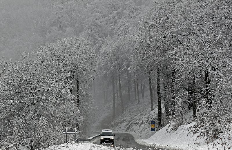 Ya se pueden contemplar los primeros paisajes invernales de la temporada